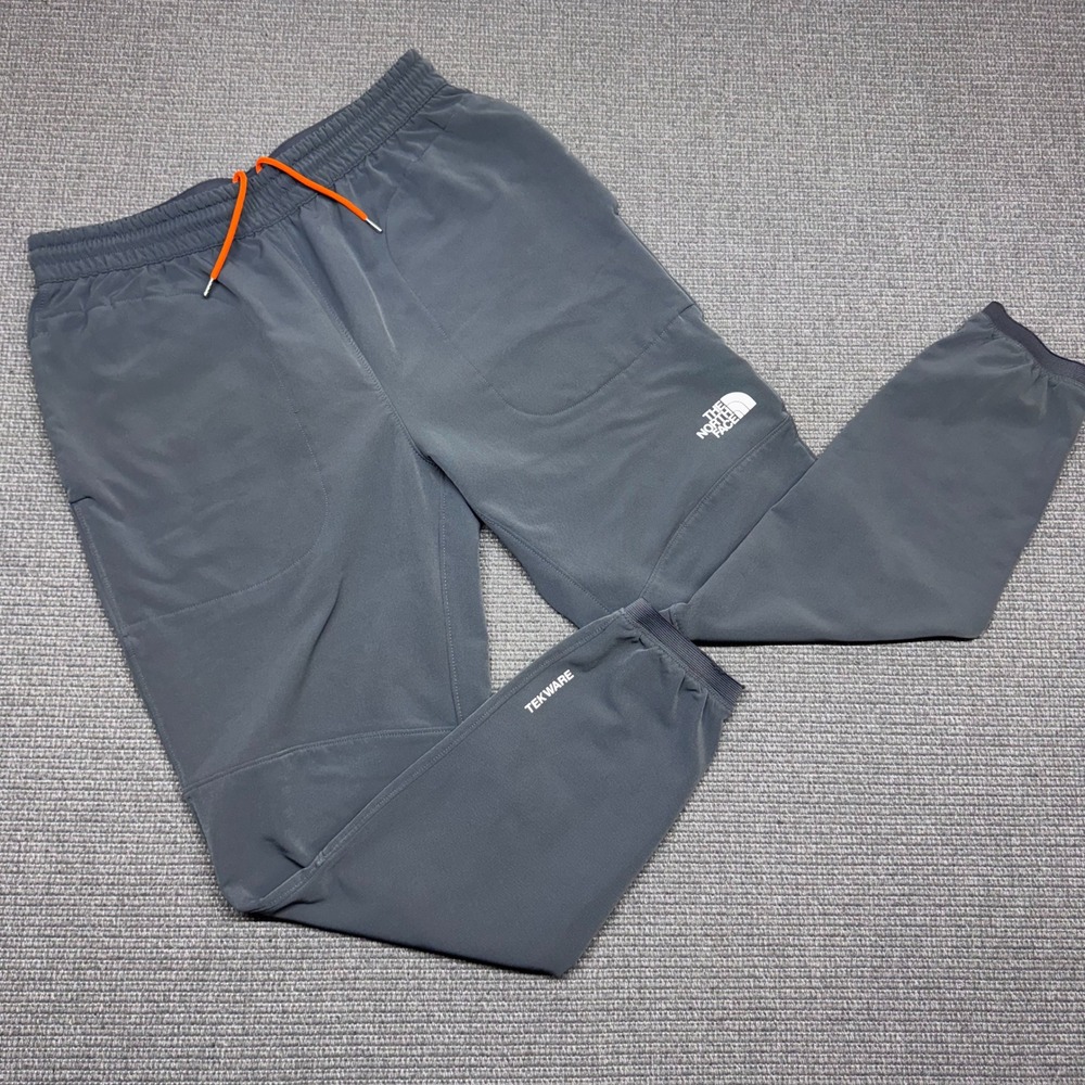 The North Face Tekware FlashDry Joggers Mens Large Grey Hiking Athletic Pants